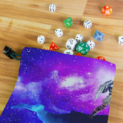Space Knight Dice Bag