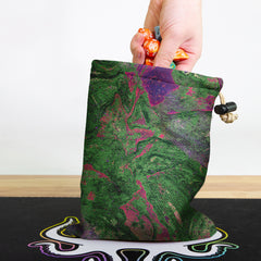 Poster-Plastered Wall Dice Bag