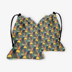 Rambling Rhombus Dice Bag - Hannah Dowell - Mockup - Green - FB