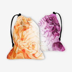 Abstract Pride Dice Bag