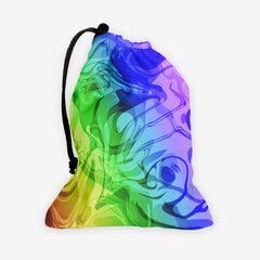 Abstract Pride Dice Bag