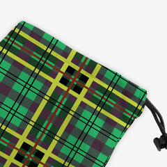 Bring In The Bagpipe Dice Bag - Inked Gaming - HD - Corner - Green