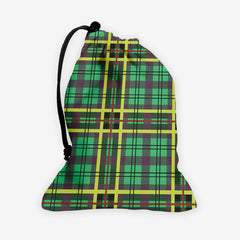 Bring In The Bagpipe Dice Bag - Inked Gaming - HD - Mockup - Green