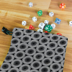 Circle Circle Goth Dice Bag