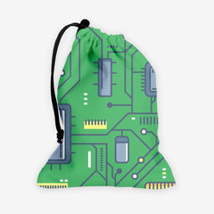 Circuit Board Dice Bag - Inked Gaming - LL - Mockup