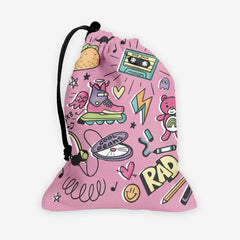Doodles Dice Bag - Inked Gaming - CC - Mockup - Stickers