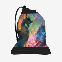 Dragon Destruction Dice Bag - Inked Gaming - KB - Mockup