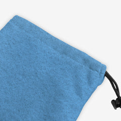 Faux Felt Pattern Dice Bag - Inked Gaming - EG - Mockup - Corner