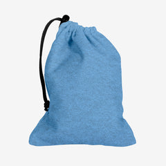Faux Felt Pattern Dice Bag - Inked Gaming - EG - Mockup - Blue
