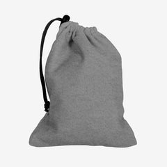 Faux Felt Pattern Dice Bag - Inked Gaming - EG - Mockup - Grey