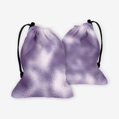 Faux Frosted Glass Pattern Dice Bag - Inked Gaming - EG - Mockup - Purple - FB