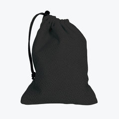 Faux Leather Pattern Dice Bag - Inked Gaming - EG - Mockup - Black