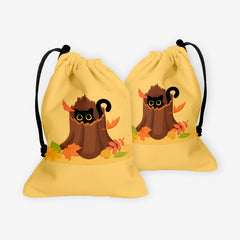 Feline Fall Time Dice Bag