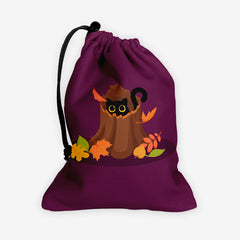 Feline Fall Time Dice Bag