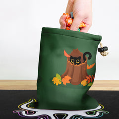Feline Fall Time Dice Bag