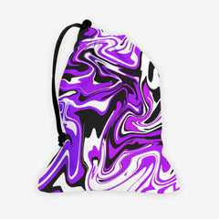 Gradient Liquid Dice Bag - Inked Gaming - HD - Mockup - Purple