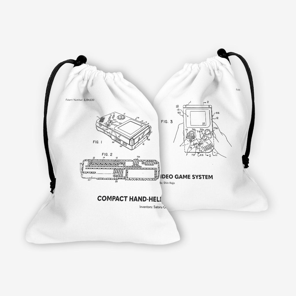 Hand-Held Video Game System Dice Bag