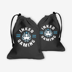 Inked Gaming Logo Dice Bag - Inked Gaming - EG - Mockup - OpenSeas - FB