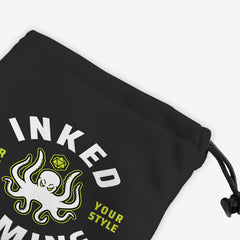 Inked Gaming Logo Dice Bag - Inked Gaming - EG - Corner - Seaweed