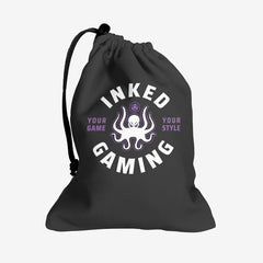 Inked Gaming Logo Dice Bag - Inked Gaming - EG - Mockup - Urchin