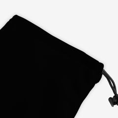 Standard Color Dice Bag - Inked Gaming - Corner - Black 