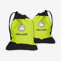 Inked Phrases "Good Game" Dice Bag - Inked Gaming - EG - Mockup - FB
