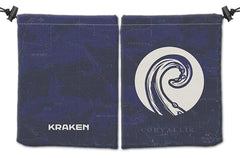 Kraken Circle Dice Bag - Inked Gaming - KB - Mockup - Blue