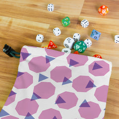 Mess of Triangles Dice Bag