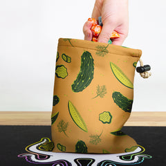 Pickle Pattern Dice Bag