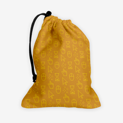 Pixel Cursors Dice Bag