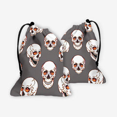Pixel Skulls Dice Bag