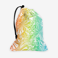 Rainbow Flowers Dice Bag