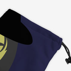 Resting Witch Face Dice Bag