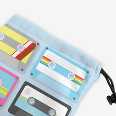 Retro Cassettes Dice Bag