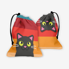 Retro Purr Dice Bag - Inked Gaming - EG - Mockup - Sherbet - FB