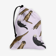 Salted Caramel Otters Dice Bag - Inked Gaming - EG - Mockup 