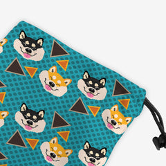 Shiba Shiba Shiba! Pattern Dice Bag