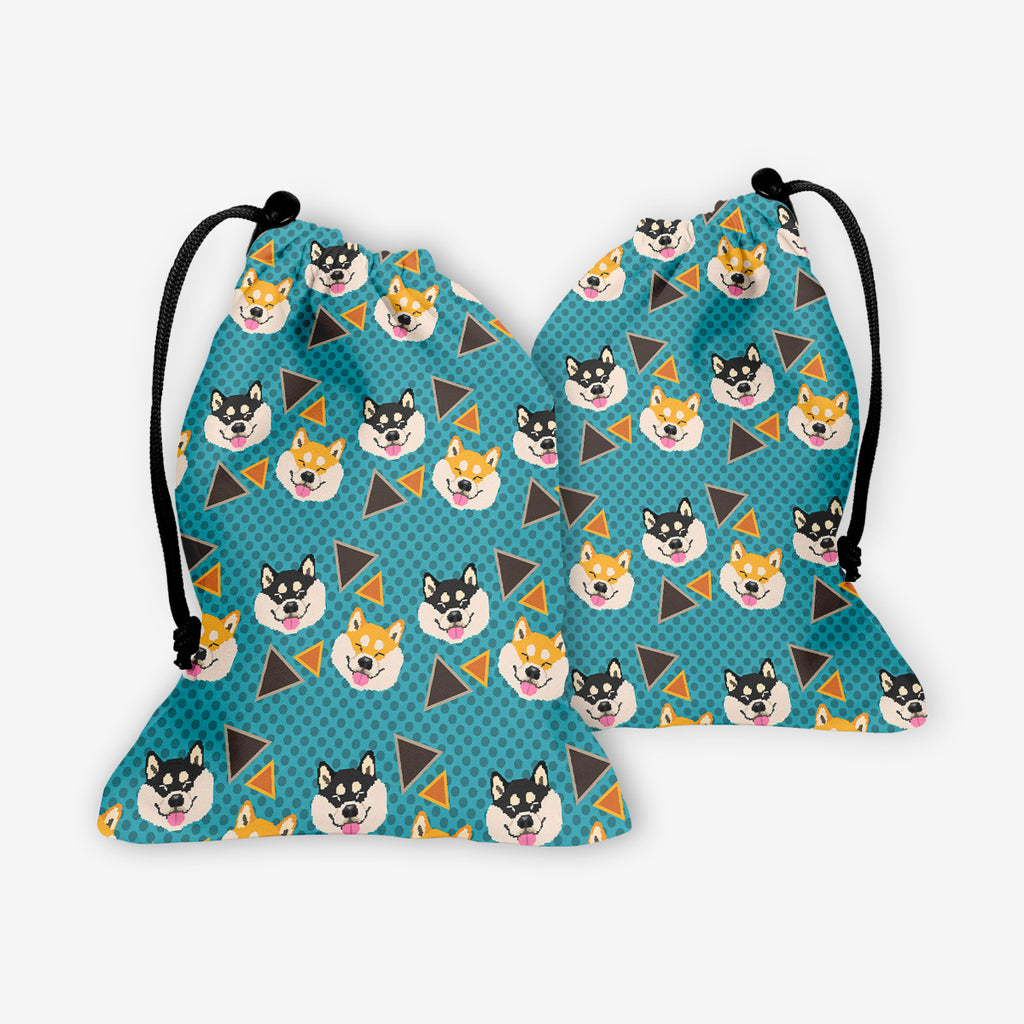 Shiba Shiba Shiba! Pattern Dice Bag