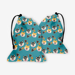 Shiba Shiba Shiba! Pattern Dice Bag