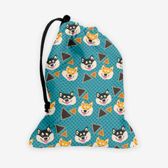 Shiba Shiba Shiba! Pattern Dice Bag
