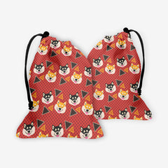 Shiba Shiba Shiba! Pattern Dice Bag