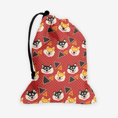 Shiba Shiba Shiba! Pattern Dice Bag