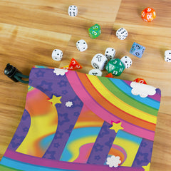 Sky Rainbow Dice Bag