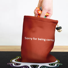 Sorry For Being Corny Dice Bag