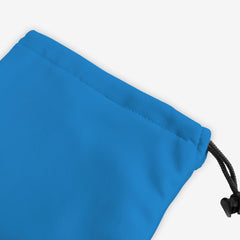 Standard Color Dice Bag - Inked Gaming - Corner - Blue