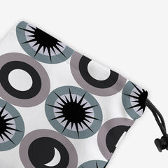 Sun and Moon Dice Bag - Inked Gaming - HD - Corner - Gray