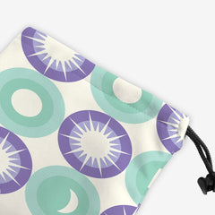 Sun and Moon Dice Bag - Inked Gaming - HD - Corner - Purple