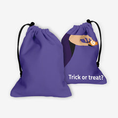 Trick Or Treat Candy Dice Bag