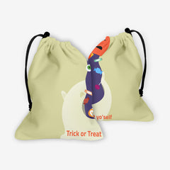 Trick Or Treat Yo Self Dice Bag