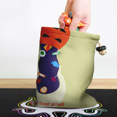 Trick Or Treat Yo Self Dice Bag